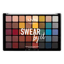 Nyx baked mono eyeshadow various shades. Swear By It Shadow Palette Nyx Professional Makeup