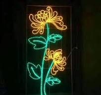 LED 2D Motif Snowflake Laser Projector Outdoor Christmas Party Light  Decoration with Star Snowflake Light