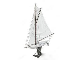 Decorative Sail Boat 3d Model Free C4d Models In 2020 3d Model Boat Sailing