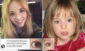 Madeleine mccann is missing since 3 may 2007. I M Madeleine Mccann Student Makes Strange Claim Daily Mail Online