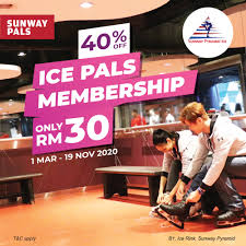 Guests praise the helpful staff. Sunway Pals Promotions Ice Pals Membership Rm30