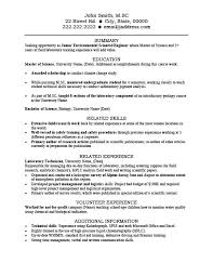 laboratory technician resume template