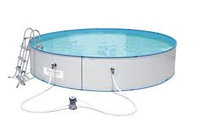 Bestway Hydrium Splasher Steel Wall Pool Set With Filter Pump And Ladder 14110 Large White 460 X 460 X 90 Cm 533 26 Steel Wall Bestway Steel