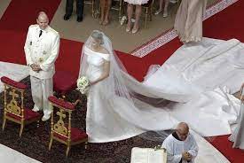 L'abito da sposa di charlene wittstock, principessa di monaco. Charlene Di Monaco Una Sposa Per Una Favola Principessa Charlene Sposa Alta Sartoria Nuziale
