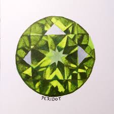 Peridot Sketch With Copic Markers Copic Markers Copic