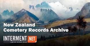 New Zealand Cemetery Records Genealogy