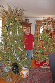 See more ideas about star wars christmas, star wars christmas decorations, star wars christmas tree. Despite Circumstances Science Hill Man Breaks Out Forest Of Christmas Trees News Somerset Kentucky Com