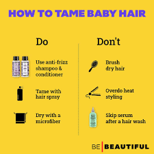 Just spritz some hair spray on your brush and then run the toothbrush through the hair like a comb, pressing it against the baby hair to lie them down. Facebook