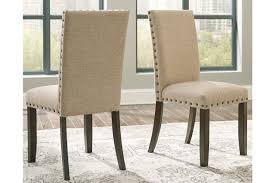 You'll love the solid wood nail head fabric padded parson chair quality, style, and affordability. Rokane Dining Chair Ashley Furniture Homestore