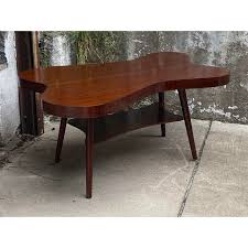 Shop risom amoeba coffee table and see our wide selection of coffee tables at design within reach. Mid Century Modern Paul Frankl Style Amoeba Coffee Mahogany Table Chairish