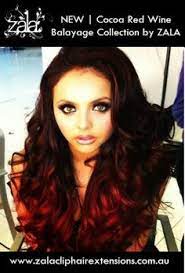 Pin By Justine Rhyne On Our Premium Clip In Hair Extensions Dip Dye Hair Mixed Hair Little Mix Hair