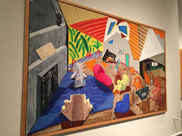 David Hockney Large Interior Los Angeles 1988 Metropolitan Museum Of Art En 2020