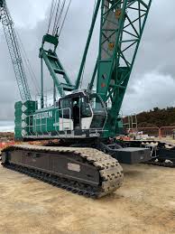 A crane is a type of machine, generally equipped with a hoist rope, wire ropes or chains, and sheaves, that can be used both to lift and lower materials and to move them horizontally. Crawler Crane Sales Crawler Cranes For Sale Across The Uk