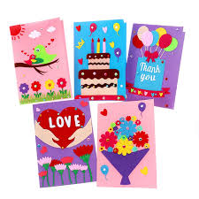 Tesmains diy greeting card kit. 5pcs Children Handmade Diy Card Making Material Folded Cloth Greeting Card Kit Tridimensional Thank You Cards For Kids Scrapbooking Sets Aliexpress