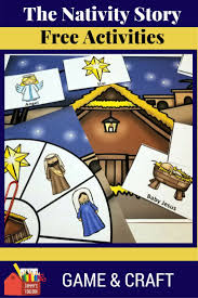 Birth Of Jesus Story With Pictures This Engaging Build A Nativity Game Is Perfect For Christmas Fun Play It To Review Christmas Sunday School The Nativity Story Christmas Sunday School Lessons