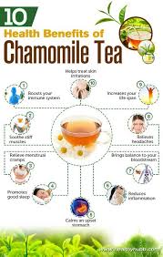 5 Types Of Tea For A Good Health Women Fitness Magazine Chamomile Tea Benefits Coconut Health Benefits Chamomile Tea