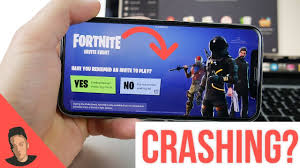 And now if you are interested in this exciting game, you can download it via the link below. Fortnite Ios Crashing Explained Iphone 5s 6 6 Plus Ipad Mini 2 3 Air Youtube