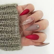 Stiletto Nails Red And Gold Nails Matte Nails Acrylic Nails Christmas Nails Red And Gold Nails Christmas Nails Acrylic Elegant Nails