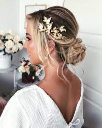 50 Most Beautiful Bridal Hair Style From Real Weddings Hairstyles Hairstyles For M Braids For Medium Length Hair Beautiful Bridal Hair Best Wedding Hairstyles