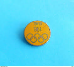 The carrier of the flame, yoshinori sakai, was chosen because he was born on 6 august 1945, the day the atomic bomb exploded in hiroshima, in homage to the victims and as a call for world peace. Olympic Games Olympic Games Tokyo 1964 Japan Vintage Olympics Enamel Pin Badge Jeux Olympiques Olympia Olympiad Olimpiadi Olympiade