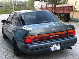 Sahibinden Toyota Corolla 1 6 Gli 1997 Model Kutahya 250 000 Km 17032415 Arabam Com