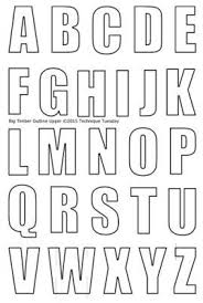 Big Timber Outline Uppercase Alphabet Stamp Set Printable Alphabet Letters Letter Stencils Printables Lettering Alphabet Fonts