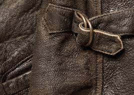 Detail From The Levi S Vintage Clothing 1930s Skyfall Jacket Distressed Leather Jacket Distressed Leather Vintage Leather Jacket