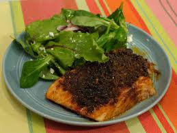 Brown Sugar Spiced Salmon Recipe Spiced Salmon Recipes Food Network Recipes Salmon Spices