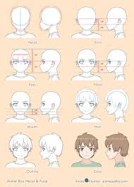 2500x1456 draw anime face step by for beginners. 34 Ways To Learn How To Draw Faces Diy Projects For Teens