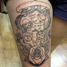 These courage the cowardly dog tattoos could take on an evil chicken from outer space any day of the week. Courage The Cowardly Dog Tattoo Courage Tattoos Dog Tattoos Cartoon Tattoos