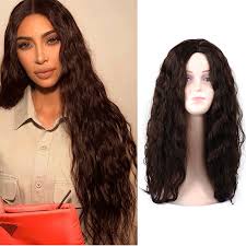 Until recently, middle part haircuts have never been part of how i style my hair. Ombre Burgundy Wig Long Middle Part Curly Wig Red Synthetic Short Afro Kinky Curly Wig For Black Women Natural Hairline Msglamor Buy At The Price Of 15 38 In Aliexpress Com Imall Com
