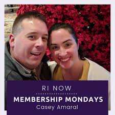 MEMBERSHIP MONDAY SPOTLIGHT Casey Amaral, RI NOW Member from Coventry, RI  Casey's Focus: Economic Justice Why is Casey a Rhode Island NOW Member? "I  joined RI NOW because I want a my