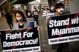 1 coup ousted a newly. In Pictures Rallies Across Asia In Support For Myanmar Protests Asia Pacific News Al Jazeera