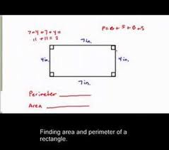 May 20, 2021 · the formula used to find the area of a rectangle is a = l * w. Finding Perimeter And Area Of A Rectangle Youtube