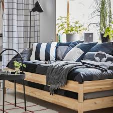 Utaker سرير قابل للتكديس مع مرتبتين صنوبر Moshult متين Ikea