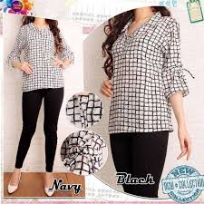 Model baju batik atasan wanita lengan panjang. Fortklass Cahya Blouse Baju Atasan Wanita Lengan Panjang Terbaru Juli 2021 Harga Murah Kualitas Terjamin Blibli