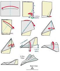 Summertime Is The Perfect Time To Build A Whole Fleet Of Paper Airplanes To Fly As Far As You Make A Paper Airplane Paper Airplane Template Origami Paper Plane