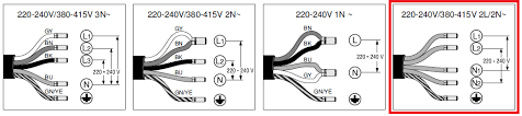 Kochfeld Anschliessen Mit 1 Phase 2l 2n Pe Mikrocontroller Net