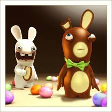 Joyeuses Paques Lapin Cretin Lievre De Paques Lapin