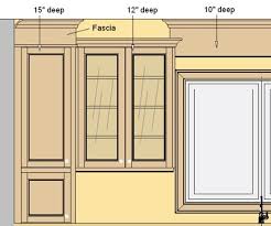 Elevation Showing Different Height Crown Moulding Staggered Cabinets Crown Molding Mouldings