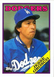 77t Jesse Orosco Dodgers Baseball Dodgers Baseball Cards