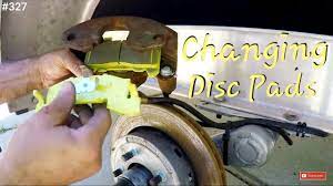 How To Replaced Trailer Disc Brakes Pads On A Boat Trailer Diy Youtube