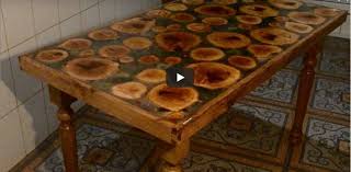 Ahşap kütükler ve epoksi reçine ile dekoratif ürünler elde edebilirsiniz. Epoksi Recine Masa Yapimi Orgu Evi Orgu Sitesi