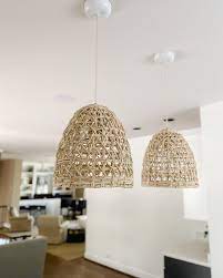 Pendant Light Over The Kitchen Island Seagrass Pendant Light Kitchen Island Lighting Pendant Kitchen Lights Over Island
