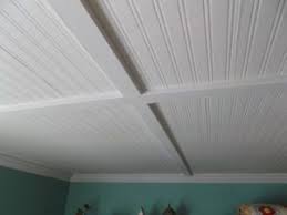 Wood Fiber Tongue And Groove Home Ceiling Beadboard Ceiling Covering Popcorn Ceiling