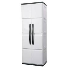 depot plastic storage cabinets