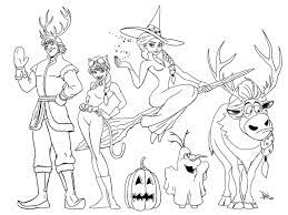 Halloween 1 october pumpkin hat. Frozen Halloween Coloring Page Mommy In Sports Frozen Para Colorear Halloween Para Colorear Paginas Para Colorear Disney