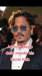 #johnnydepp #facialhair #beard #fyp #frpシ