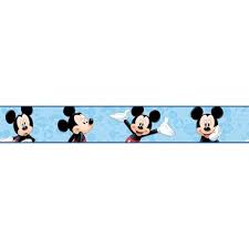 Contact us with a description of the clipart you are searching for and we'll help you find it. York Wallcoverings Walt Disney Kids Ii Mickey Wallpaper Border Ds7799bd The Home Depot Walt Disney Kids Mickey Mouse Wall Mickey Mouse Wallpaper