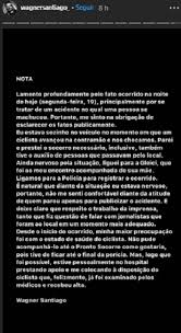O casal trocou declarações de amor na manhã deste domingo, 8/9. Wagner Ex Bbb Atropela Ciclista Com Carro Da Ex Namorada Gleici Entretenimento Portal O Dia